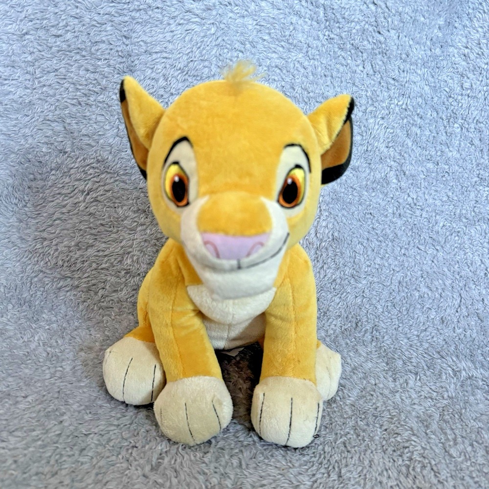 Kohl's Cares Disney The Lion King Simba Plush Stuffed Animal Soft Yellow Cub Toy